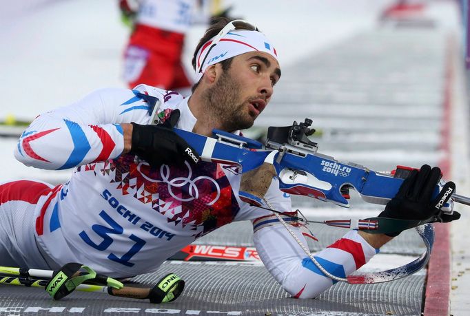 Soči 2014, biatlon 20 km: Martin Fourcade, Francie