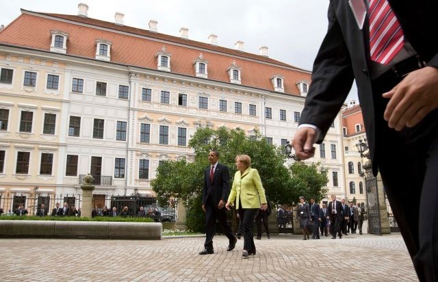 Obamav Německu