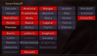 World of Warcraft Addony