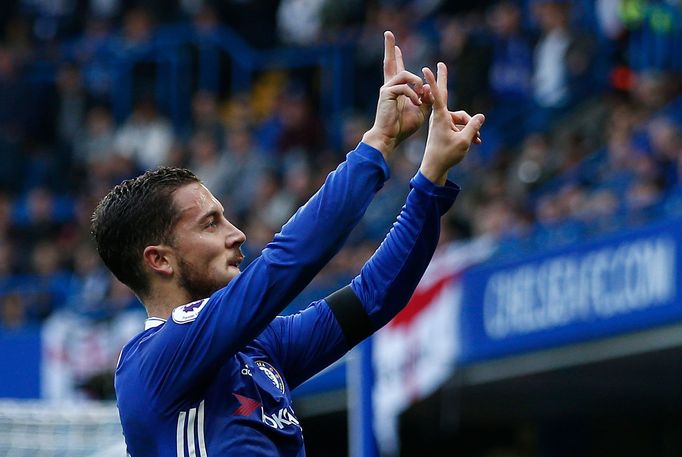 Chelsea - Leicester, Premier League 2016/17. Eden Hazard