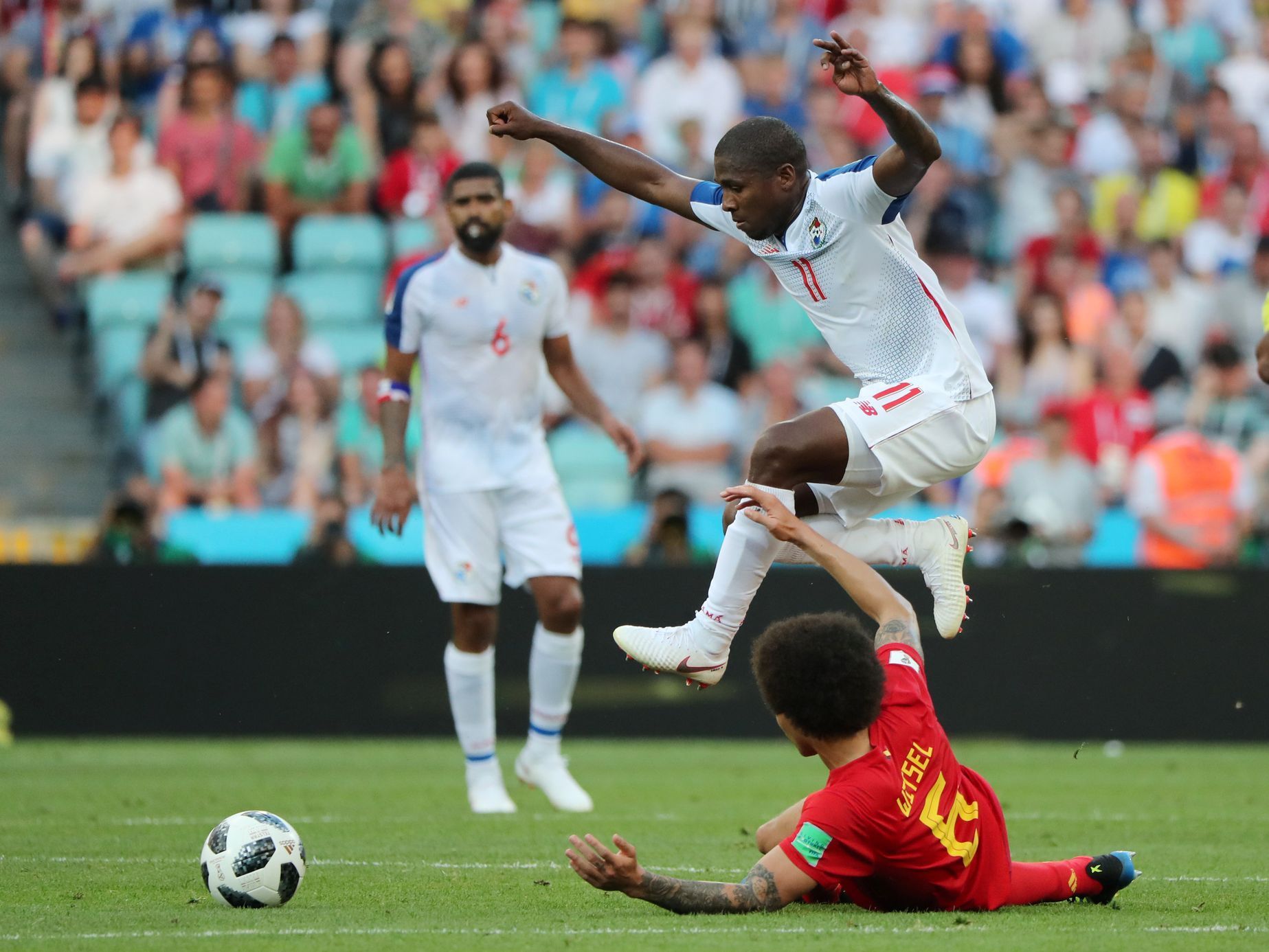 MS ve fotbale 2018: Belgie vs. Panama