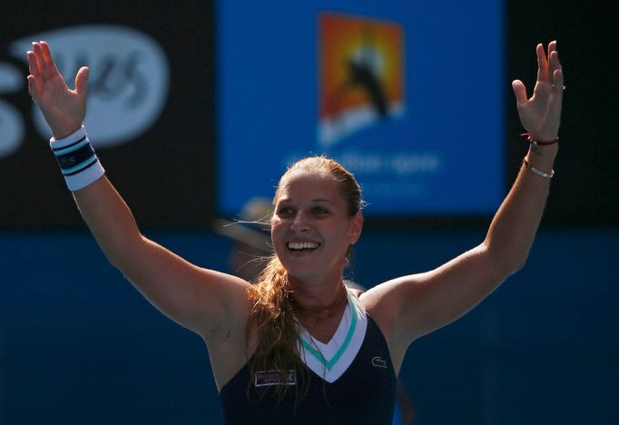 Dominika Cibulková postoupila do finále Australian Open 2014