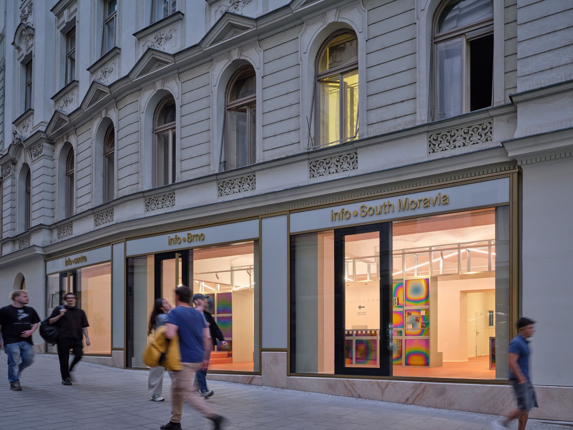 TIC, turistické centrum, Brno, design, architektura