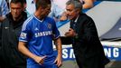 Chelsea vs. Hull, první kolo anglické Premier League (Torres a Mourinho)