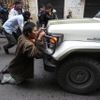 V Bolívii se demonstrující invalidé střetli s policii