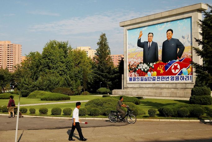 Život v Pchjongjangu. Severní Korea, Září 2018.