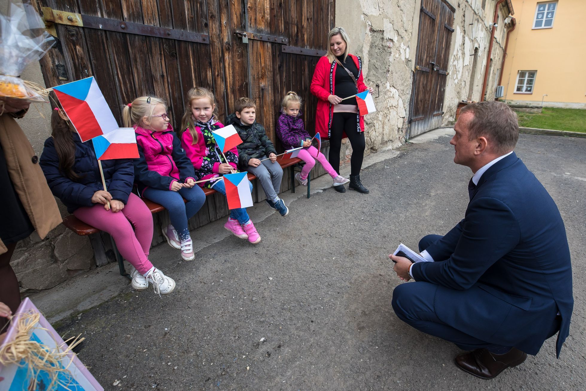 Miloš Zeman, poslední návštěva Ústeckého kraje, obec Lukavec