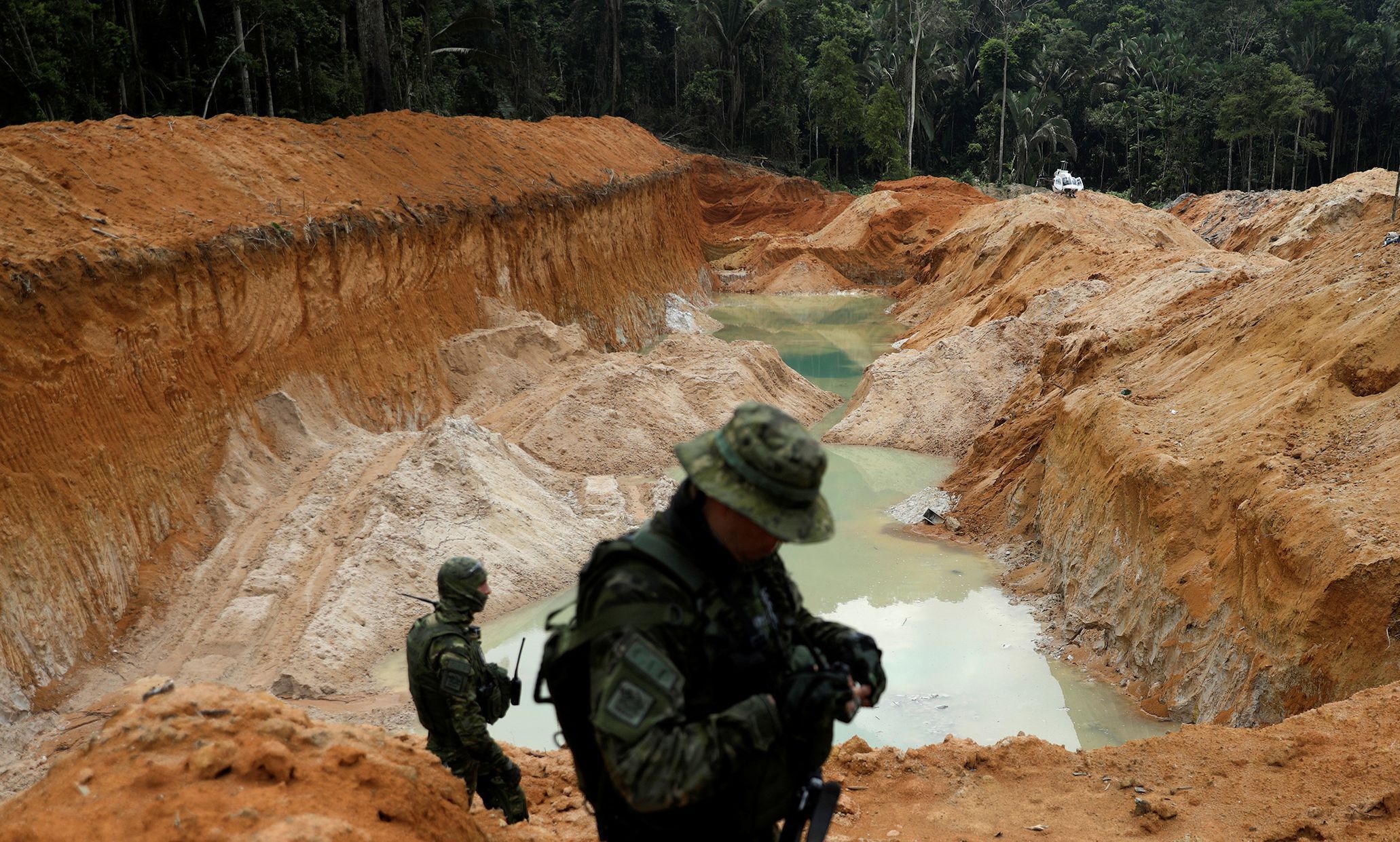 Fotogalerie / Ilegální doly v Amazonii / Reuters