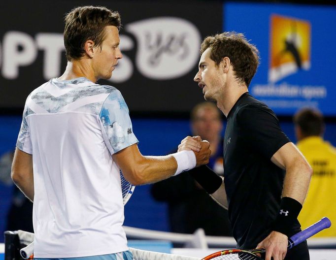 Australian Open 2015: Tomáš Berdych a Andy Murray po semifinále