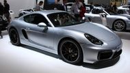 Vidět tu lze i nejrychlejší Porsche Cayman ve verzi GTS. Prý se ale chystá ještě výkonnější cayman, údajně s názvem GT4.