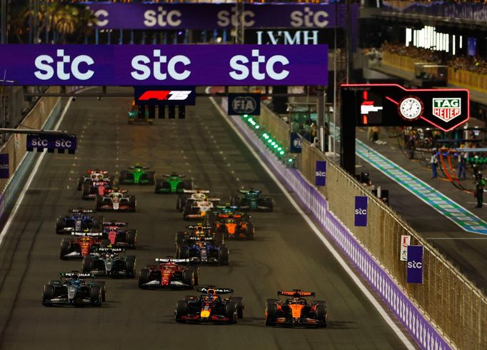 Start VC Saúdské Arábie F1 2025