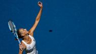 Karolína Plíšková v 1. kole US Open.