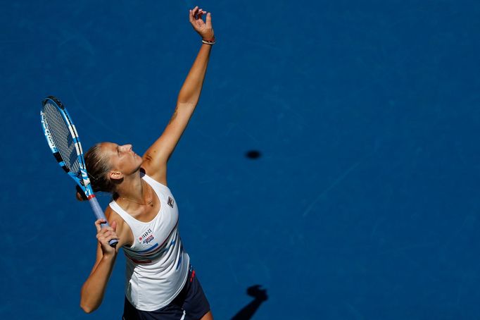 Tenistka Karolína Plíšková v 1. kole US Open.
