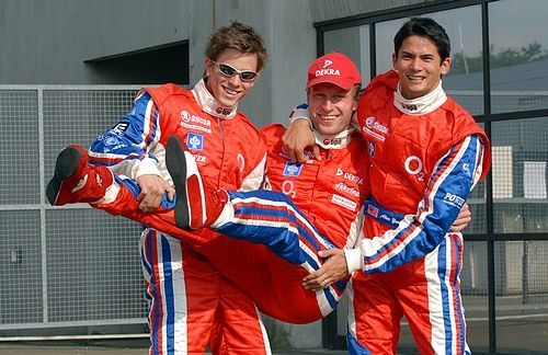 Jan Charouz, Stefan Mücke a Alex Yoong