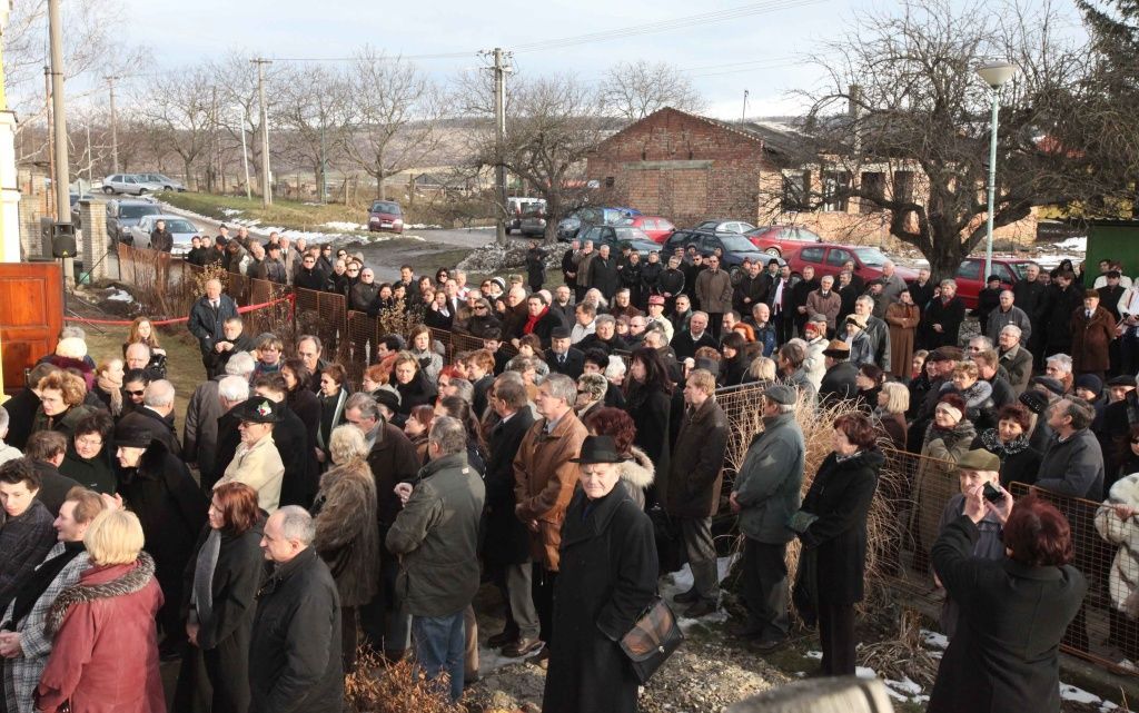 Poslední rozloučení s Lubošem Holým