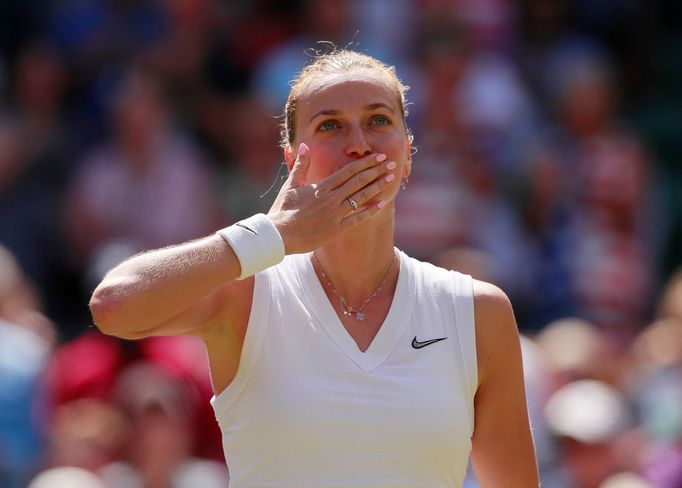 Petra Kvitová ve 2. kole Wimbledonu 2019