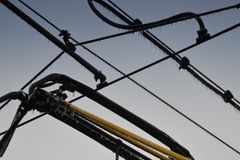 V Olomouci ráno vyjely tramvaje, troleje jsou bez námrazy