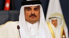 Katarský emír šajch Tamim bin Hamad bin Chalífa Sání