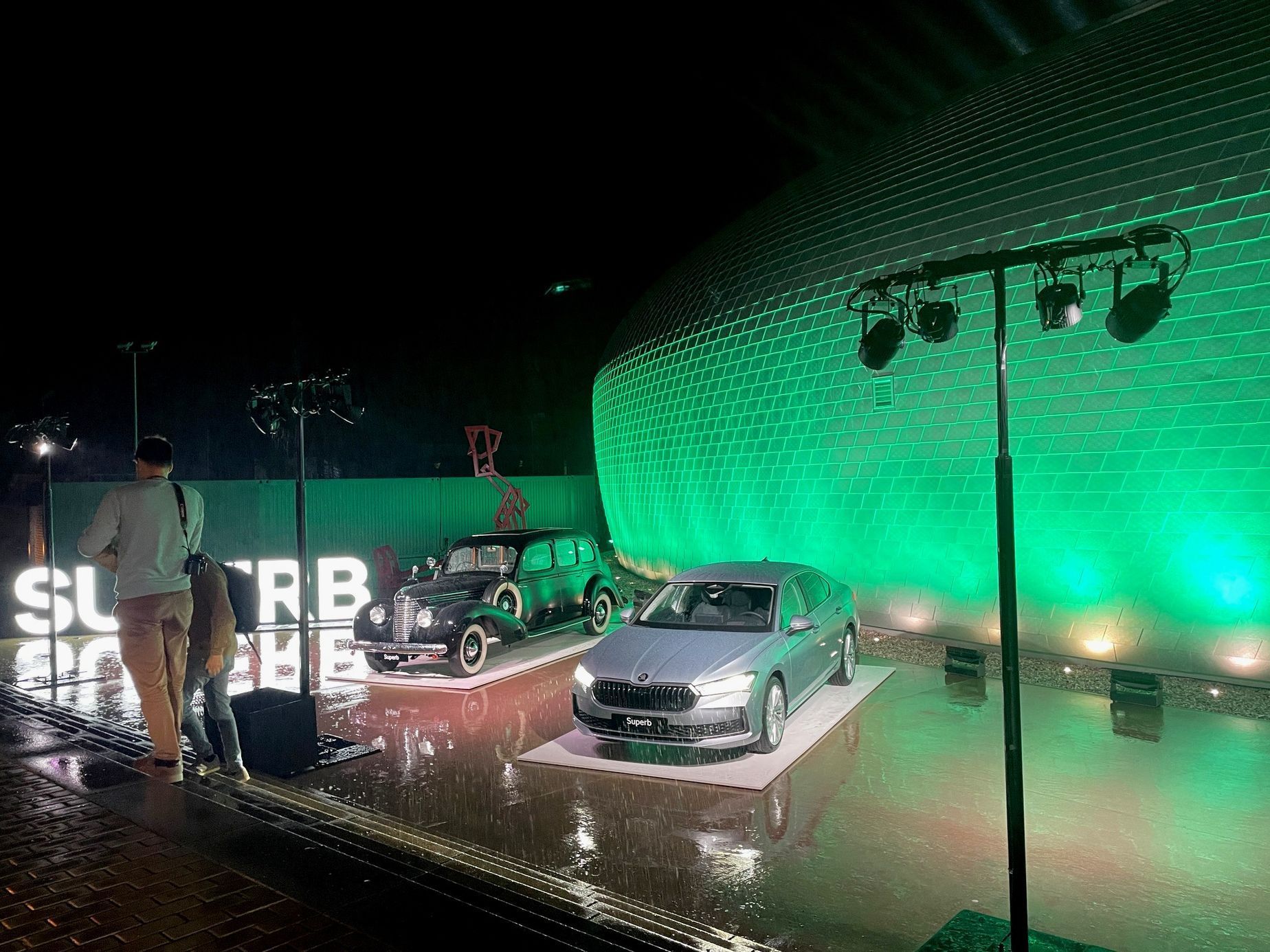 Škoda Superb premiéra Dolní Břežany 2.listopadu 2023