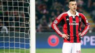 Egyptský mladík Stephan El Shaarawy zpytuje svědomí po neproměněné šanci.