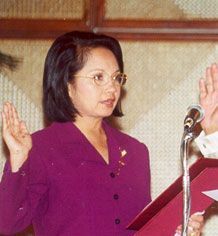 Filipínská prezidentka Glorie Macapagalová-Arroyová