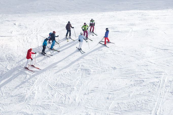 Zugspitz Arena, Ehrwald, Lermoos. Rakousko