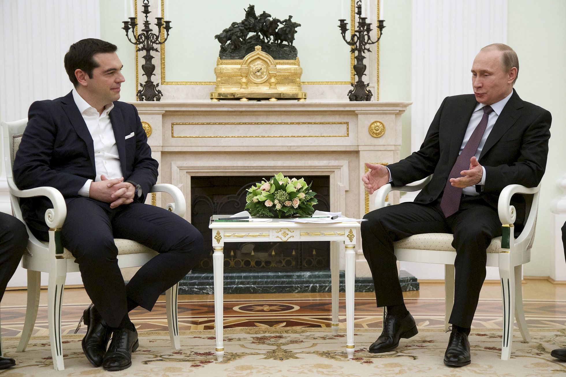 Rusko - Řecko - Putin - Tsipras