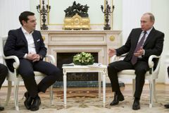 Putin a Tsipras jednali o obchodu, finanční pomoc neřešili