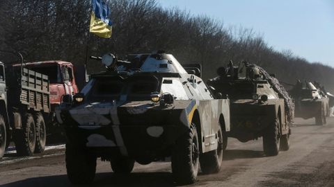 Ukrajinská armáda opouští Debalceve