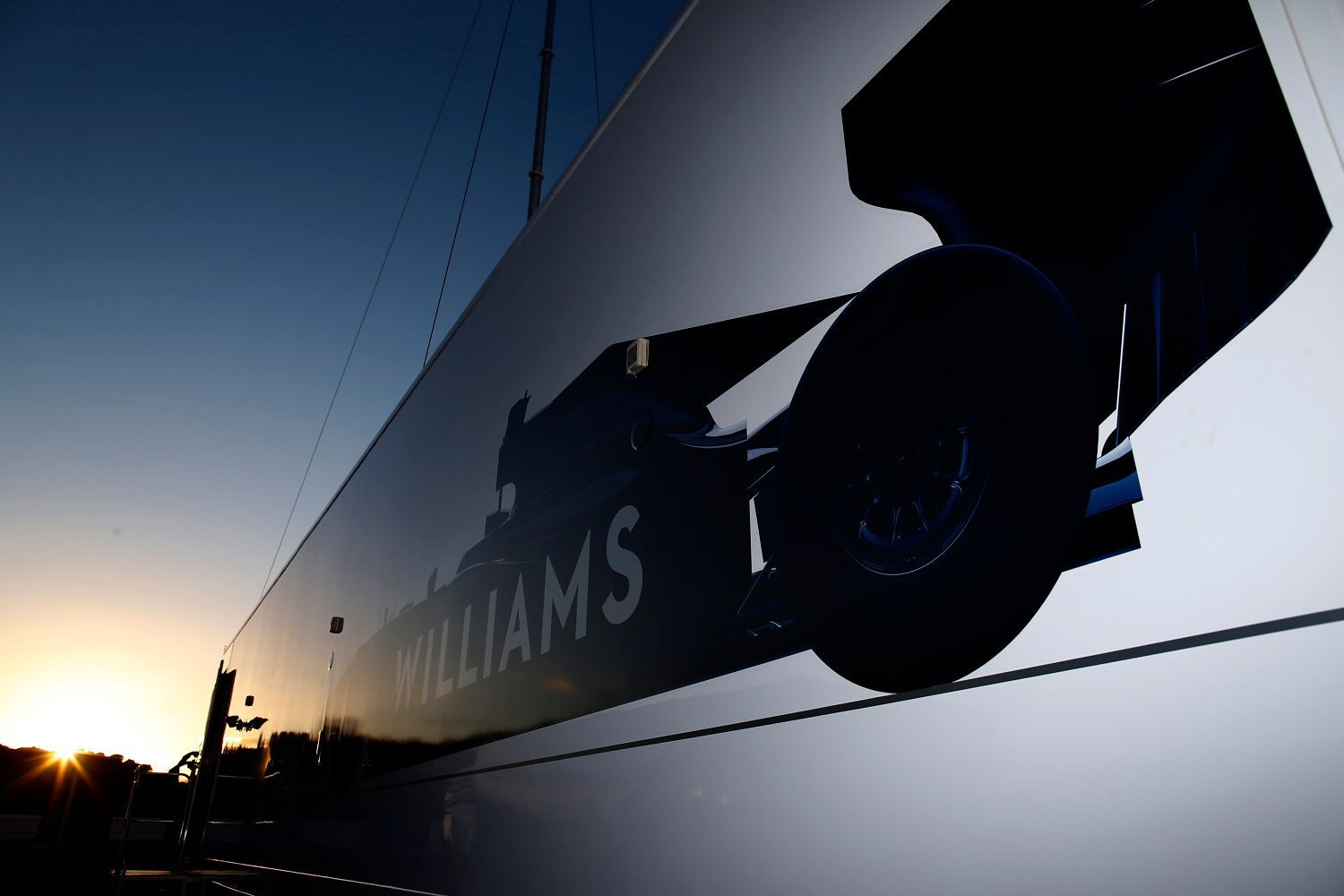F1 testy:Kamion Williamsu