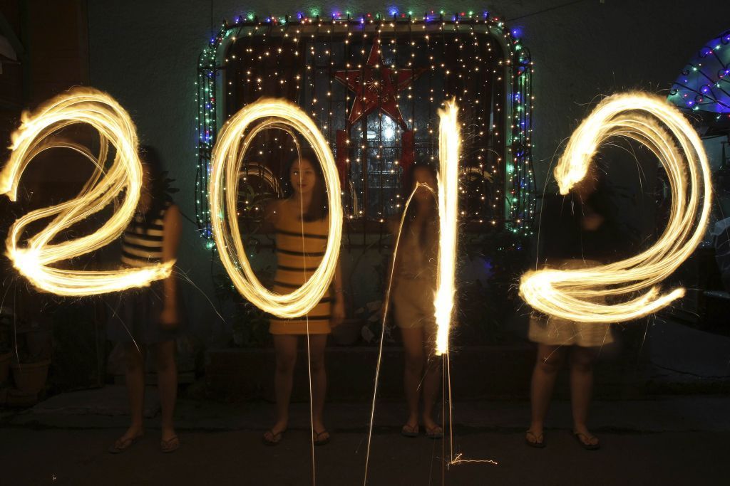 Tak vítal svět Nový rok 2012
