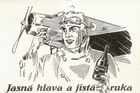 Letadla se záhy začala objevovat i v reklamě. Tato je na jablečnou šťávu Ceres (cca 30. léta 20. století).