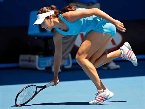 Ana Ivanovičová na kurtu