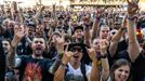 Snímek z festivalu Brutal Assault.