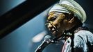 Na snímku je klavírista Omar Sosa v Sono Centru.