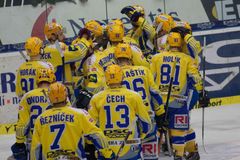 Zlín vyhrál první finále, brankář Kašík vychytal nulu