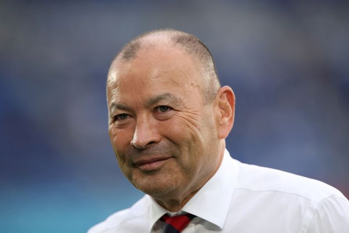 Semifinále MS v ragby 2019, Anglie - Nový Zéland: Trenér Angličanů Eddie Jones.