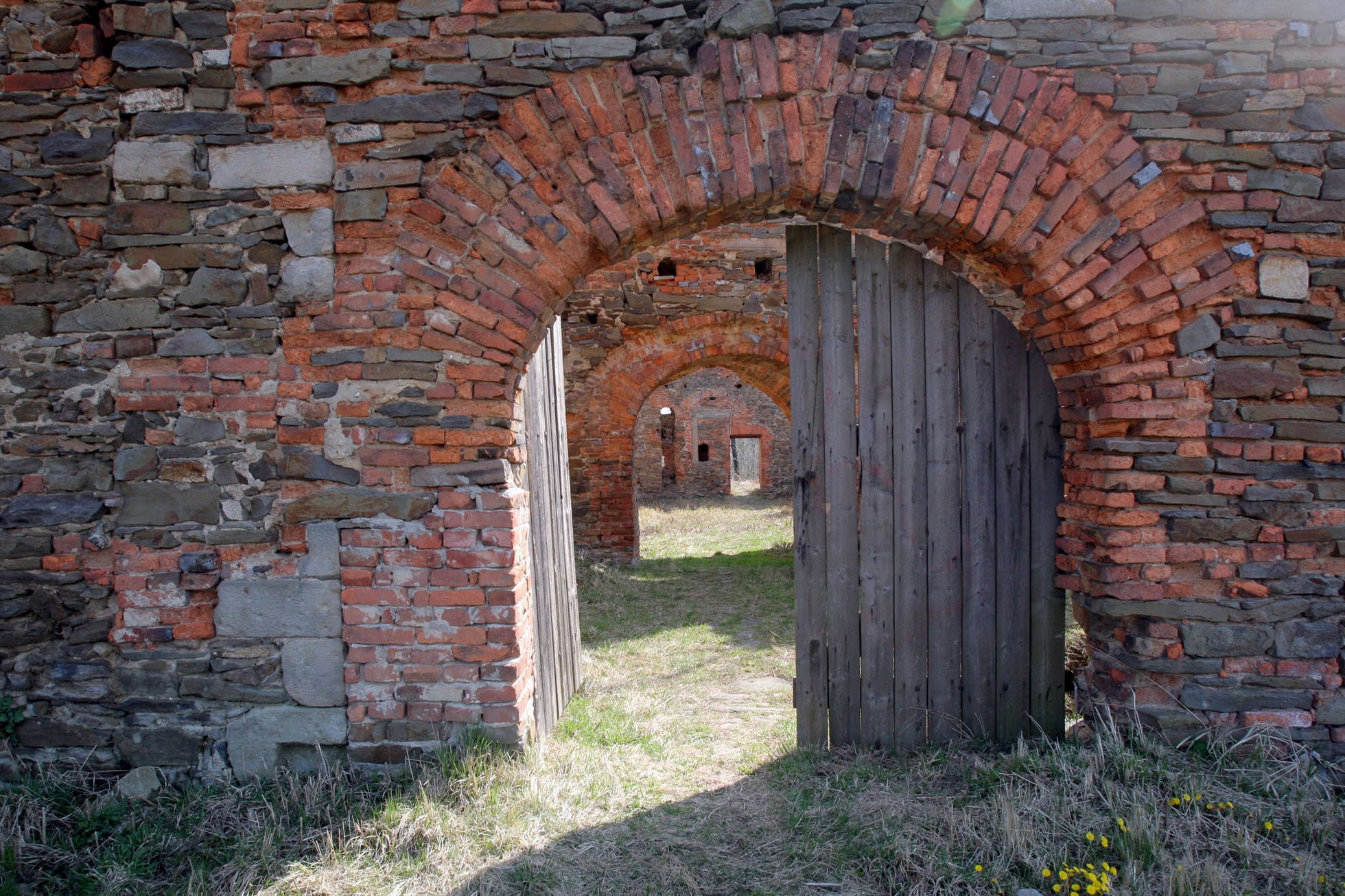 Památné ruiny severomoravské