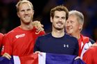 Murray dovedl Brity do finále Davis Cupu, utkají se s Belgií