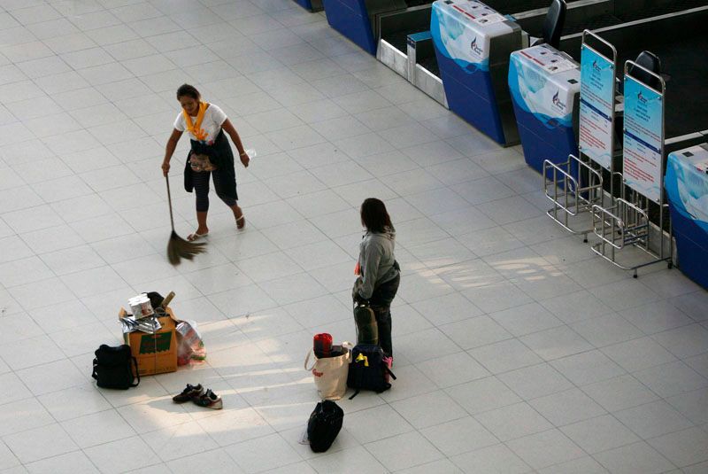 Bangkok - blokáda letiště Suvarnabhumi skončila