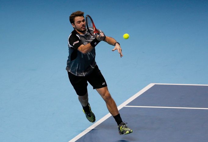 Stan Wawrinka na Turnaji mistrů 2014