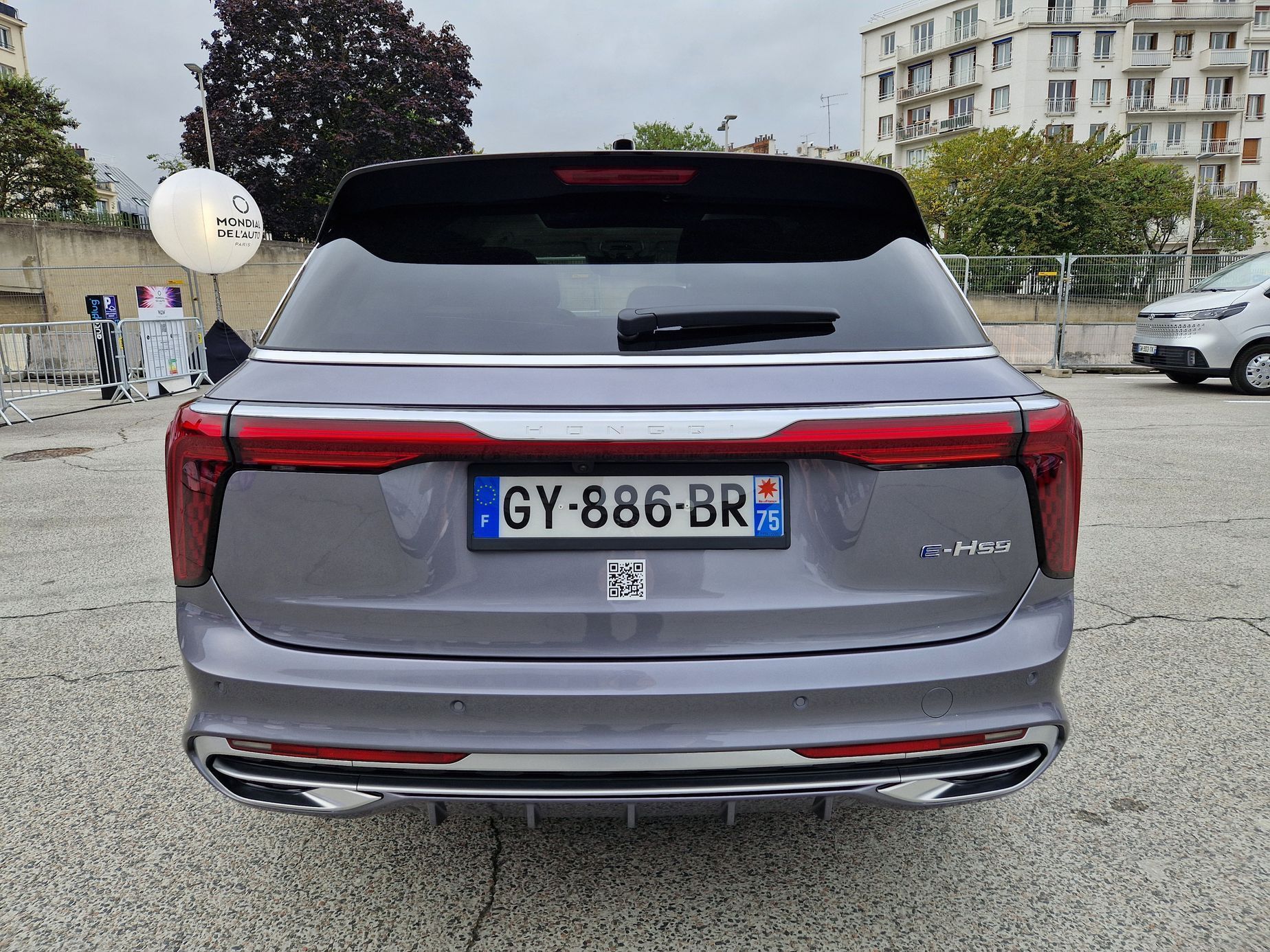 Hongqi testovací jízdy