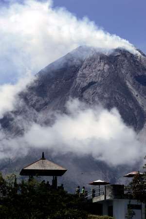 Výbuch sopky Merapi se blíží