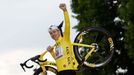 Tadej Pogačar po celkovém triumfu na Tour de France 2025