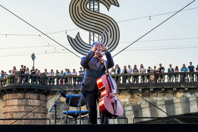 Yo-Yo Ma na festivalu Prague Sounds.