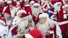 Světový konkres Santa Clausů 2015 v Copenhagenu