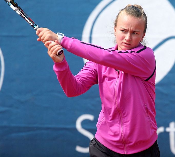 Barbora Krejčíková na Sparta Prague Open 2014