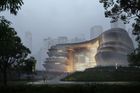 Čína postaví do roku 2023 další stavbu od Zahy Hadid. Praha na tu první stále čeká