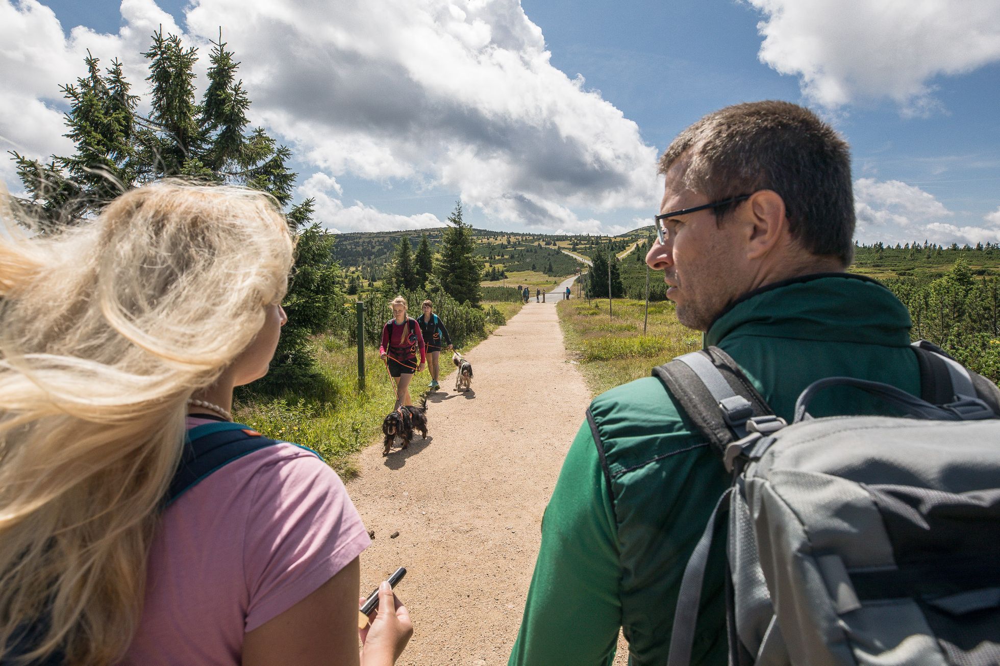 KRNAP overturismus, turisté, Národní park Krkonoše, turistika, správce, ranger, výlet, dovolená