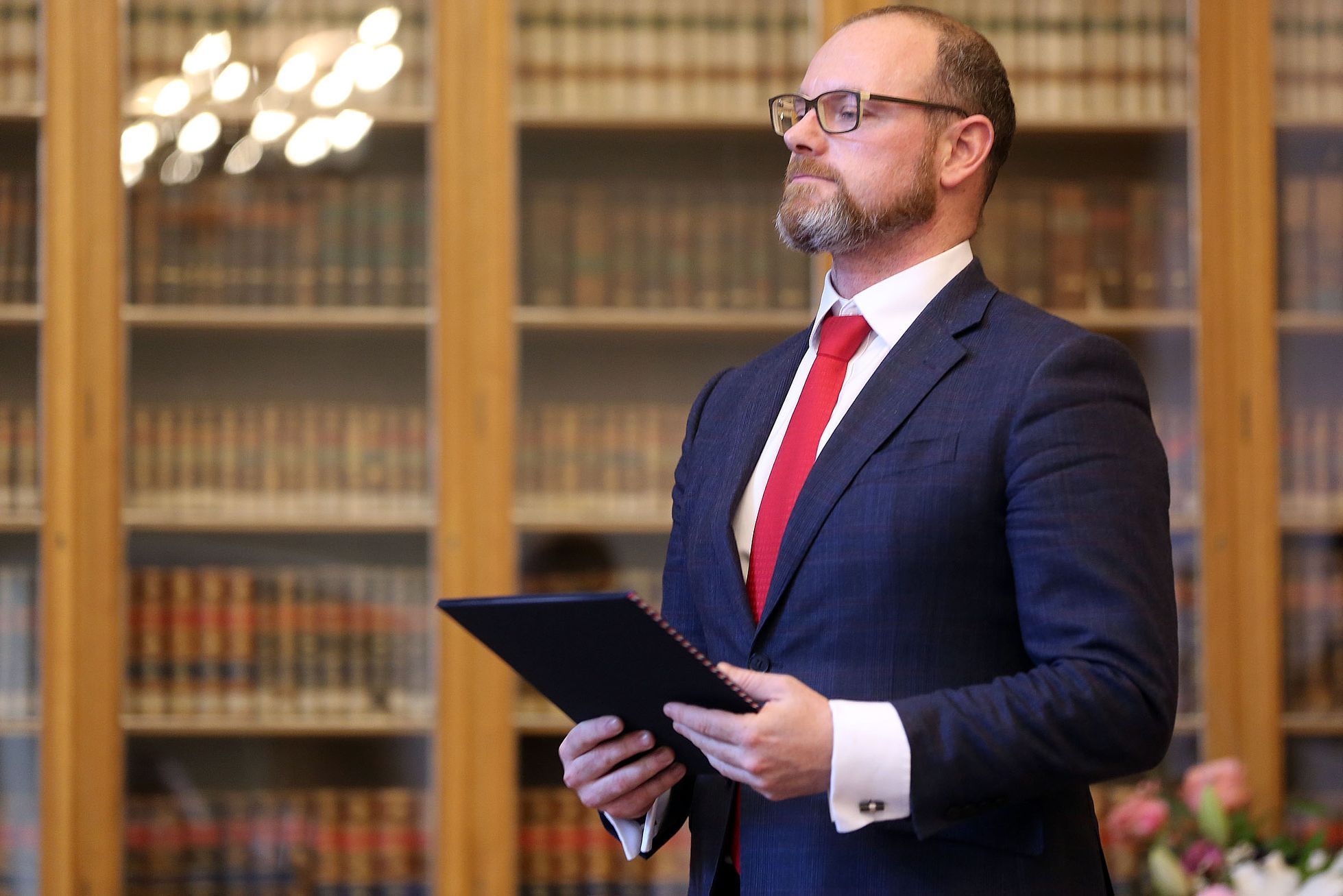 Předávání jmenovacích dekretů rektorům vysokých škol